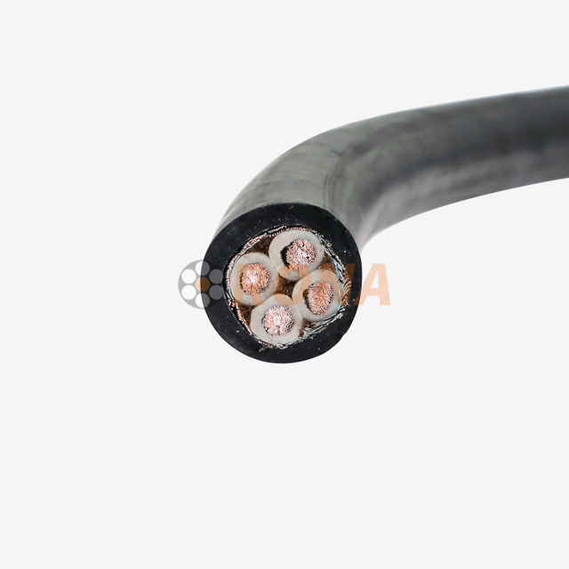 Festoon-MRP 4×10 مم² كابل فسطون محمي لآلات حفر الأنفاق والرافعات