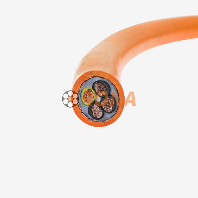 كابل الطاقة ذو السلسلة المحمية PVC 0.6/1kV HFMVP 4G16 PVC