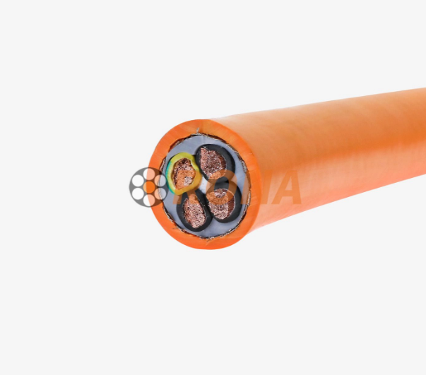 كابل الطاقة ذو السلسلة المحمية PVC 0.6/1kV HFMVP 4G16 PVC