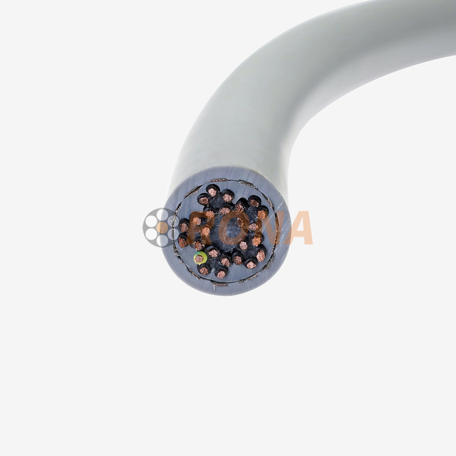 300/500V HFVP 25G0.75 PVC كابل حماية سلسلة السحب لأدوات الآلة الآلية