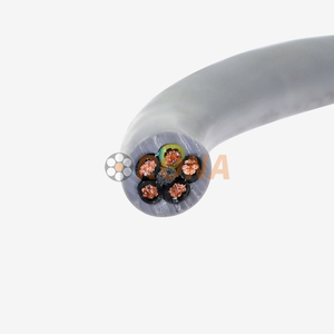كابل التحكم بسلسلة السحب PVC 300/500 فولت HFV 5G1.5mm²