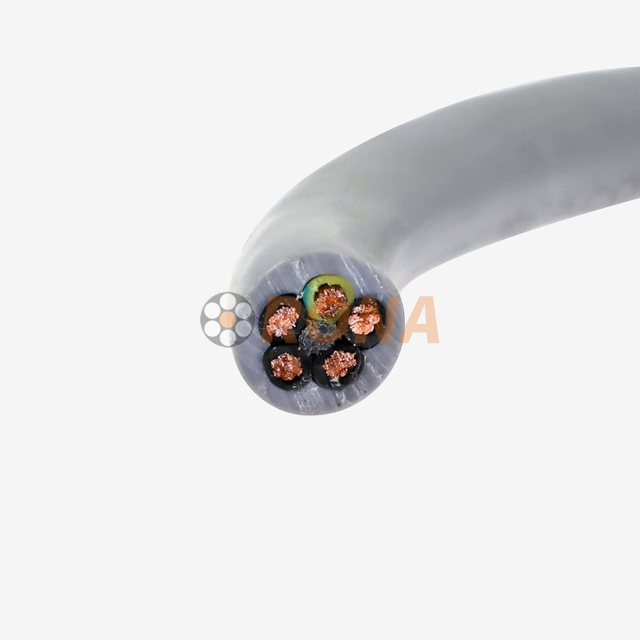 كابل التحكم بسلسلة السحب PVC 300/500 فولت HFV 5G1.5mm²