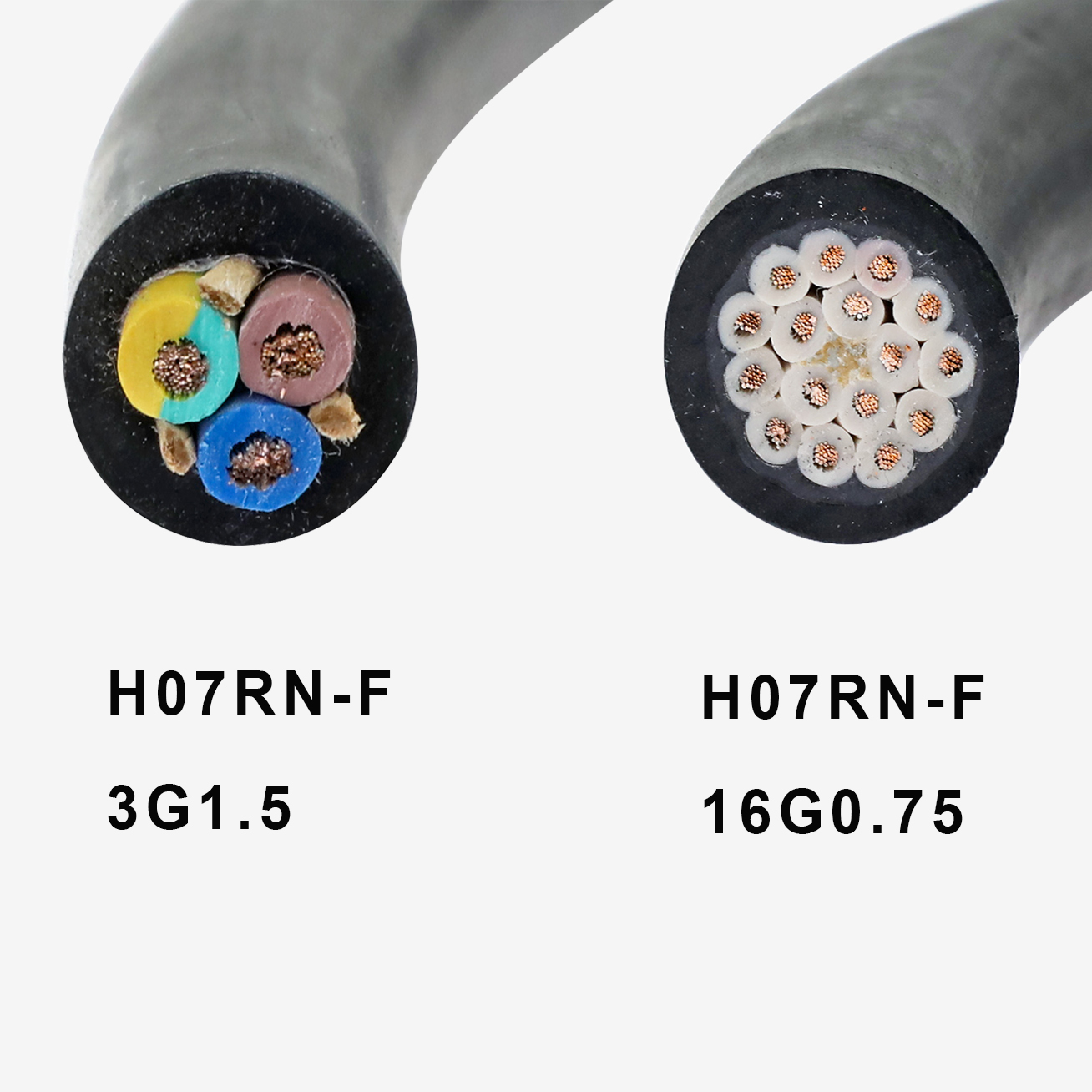 ما هو الفرق بين H05RN-F وH07RN-F؟