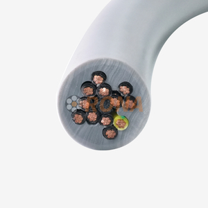 RONA HFV 12G1.5MM2 PVC كابلات سحب سترة خارجية PVC للروبوتات ، الآلات CNC
